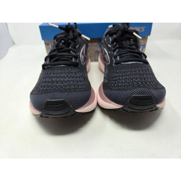 BROOKS GLYCERIN 19 BLACK PINK ATHLETIC RUNNING SHOES WOMENS SIZE 10 D WIDE EUC - Picture 3 of 7